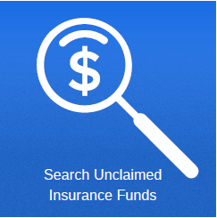 Search for unclaimed insurance funds