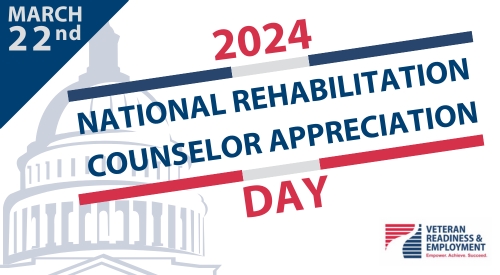 National Rehabilitation Counselor Appreciation Day March 22, 2024