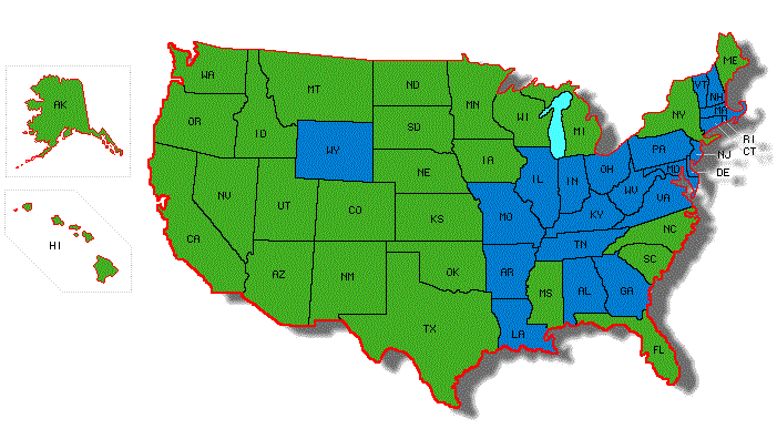 Northeast Native American Tribes Map
